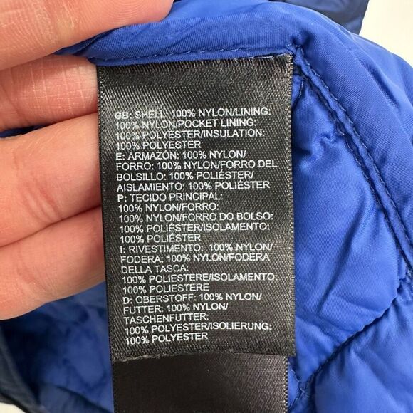 The North Face Women’s Blue Black ThermoBall Parka II Insulated Jacket - Picture 7 of 16